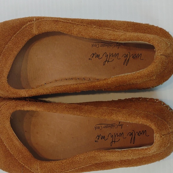 Walk with Me By Coldwater Creek Kachina 2 Brown Suede Slip On Moccasin Flats - Picture 13 of 13